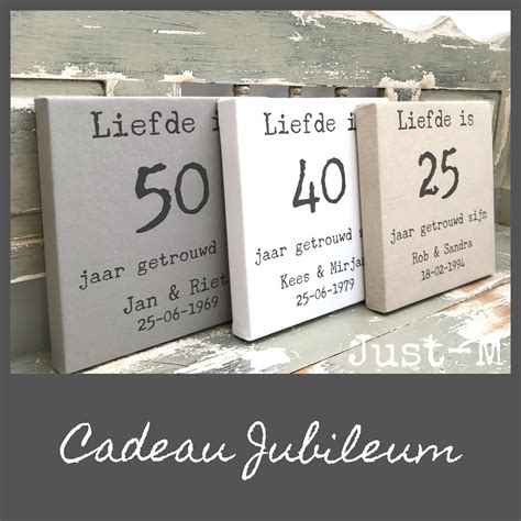 ideeen cadeau 50 jarig huwelijk